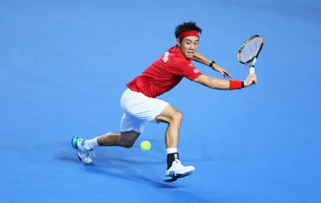 Kei Nishikori of Japan