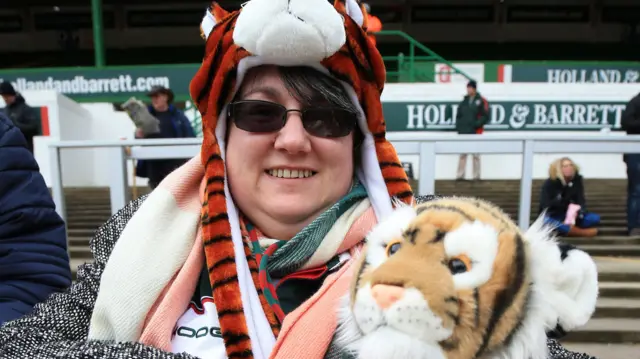 Leicester Tigers fan