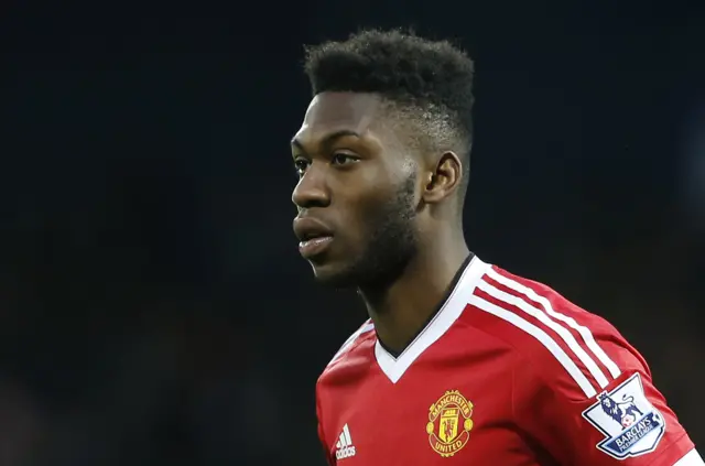 Timothy Fosu-Mensah replaces Matteo Darmian for Manchester United