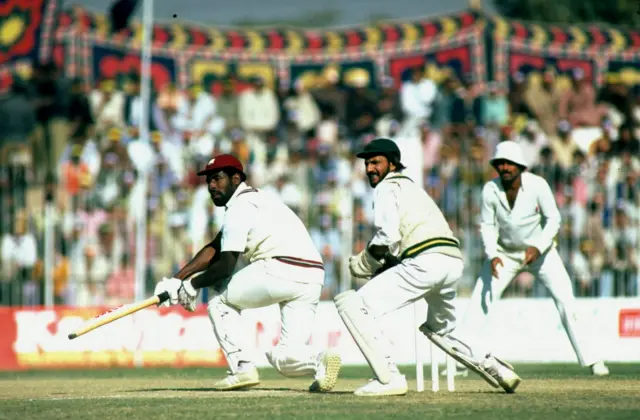 Viv Richards of the West Indies in action