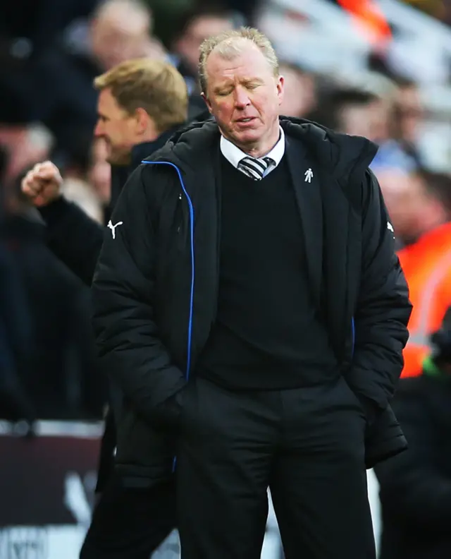 Newcastle manager Steve McClaren