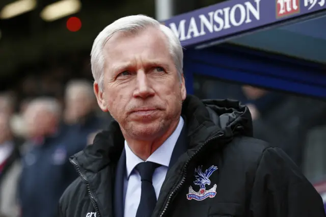 Palace manager Alan Pardew