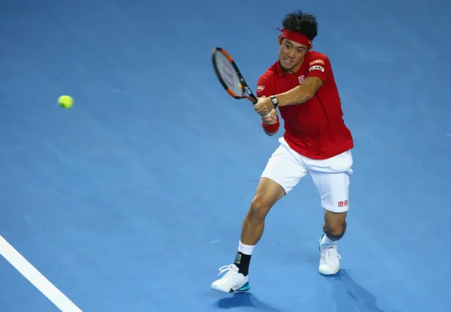 Kei Nishikori of Japan