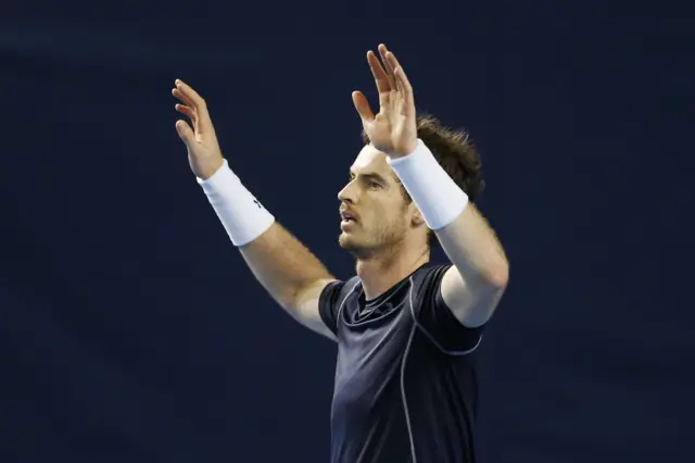 Andy Murray wins