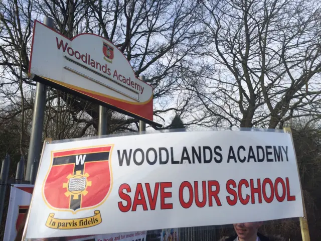 Woodlands Academy banner