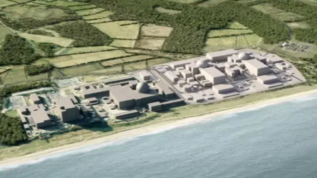 Sizewell C artists impression