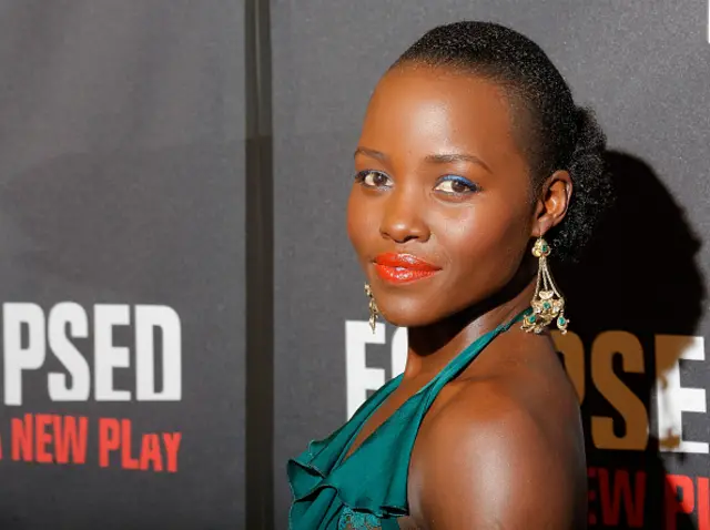 Actress Lupita Nyong'o attends the 'Eclipsed' broadway opening night after party at Gotham Hall on March 6, 2016 in New York City