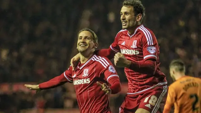 Middlesbrough celebrate