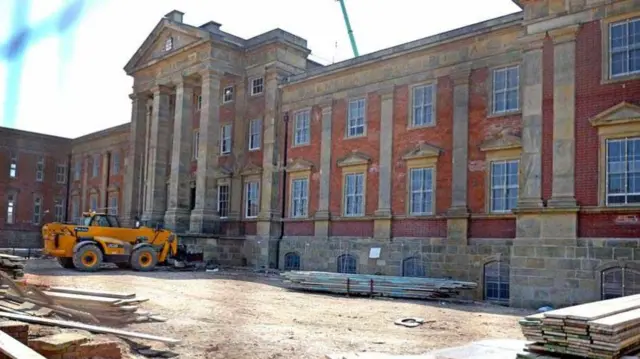 The site of the former Royal Hospital on Cleveland Street, Wolverhampton