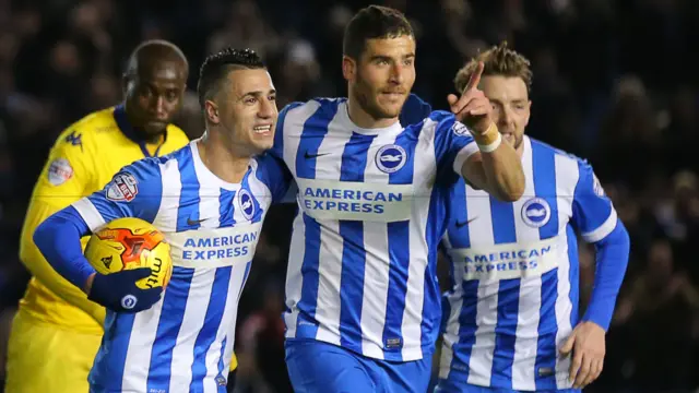 Brighton celebrate