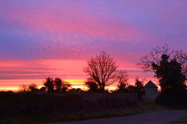 Sunrise over Rutland