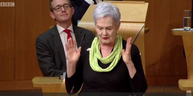 Scottish Conservative Mary Scanlon