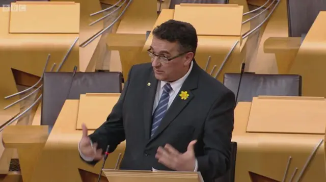 SNP MSP Christian Allard