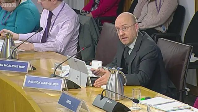 Scottish Green MSP Patrick Harvie