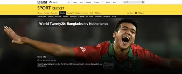 Bangaldesh v Netherlands