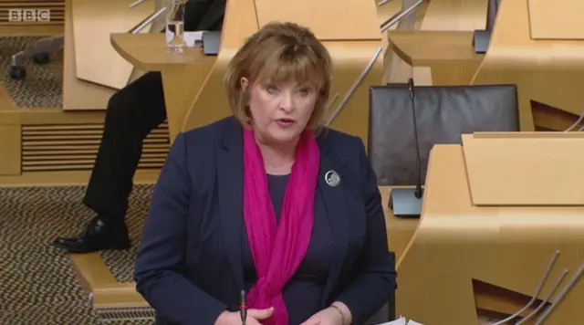 Culture Secretary Fiona Hyslop