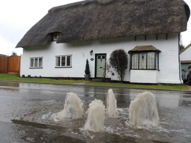 Flooding in Glatton