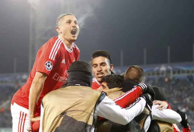 Benfica celebrate