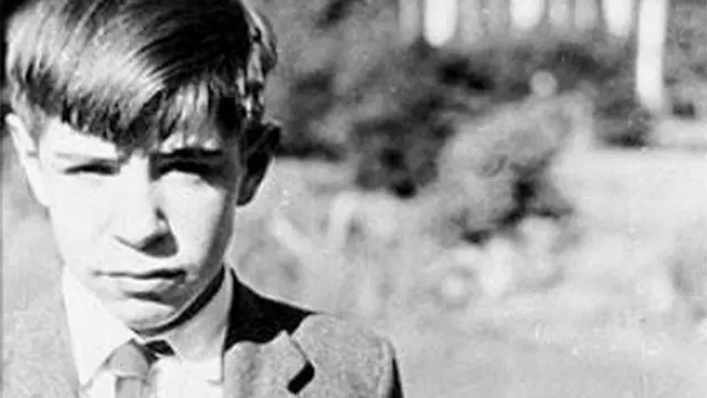 Young Stephen Hawking