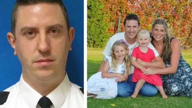 PC Dave Phillips and family