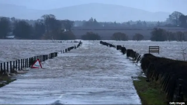 flooded farm