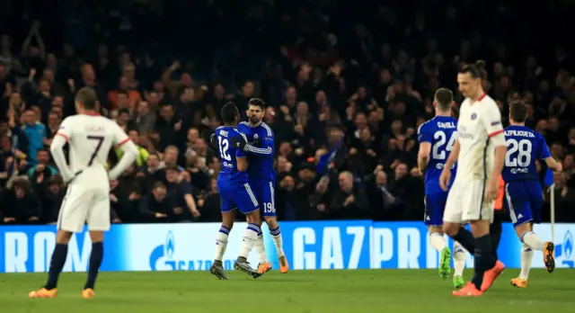 Chelsea celebrate