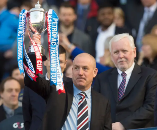 Rangers manager Mark Warburton