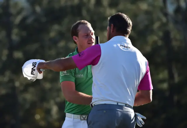 Lee Westwood and Danny Willett