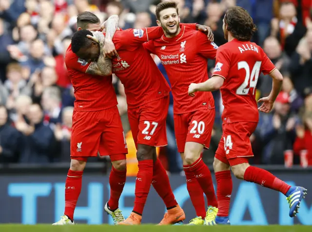 Liverpool celebrate