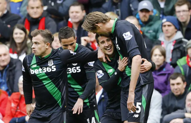 Stoke celebrate