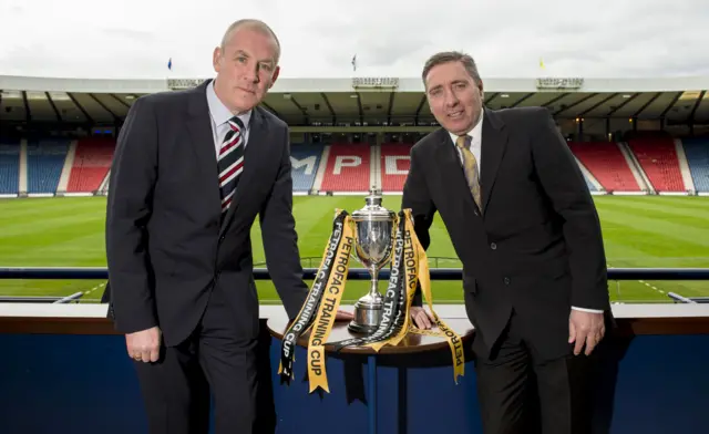 Mark Warburton and Jim McInally