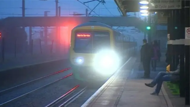 train at station