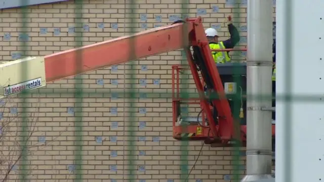 Repairs to school in Edinburgh