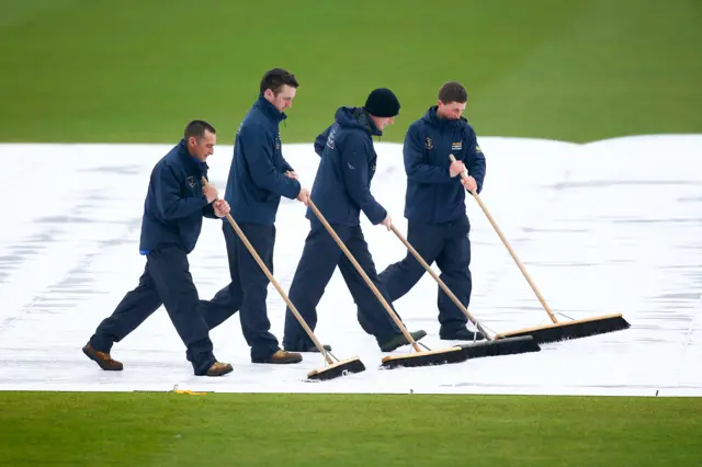 Ageas Bowl wet