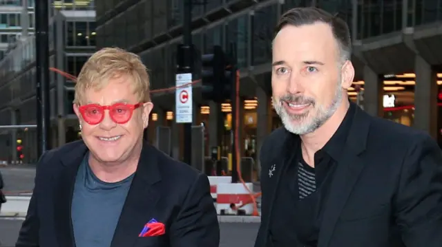 Elton John and David Furnish