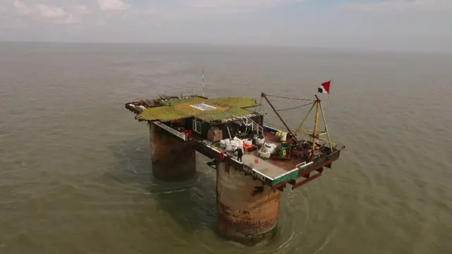 Sealand and its flag