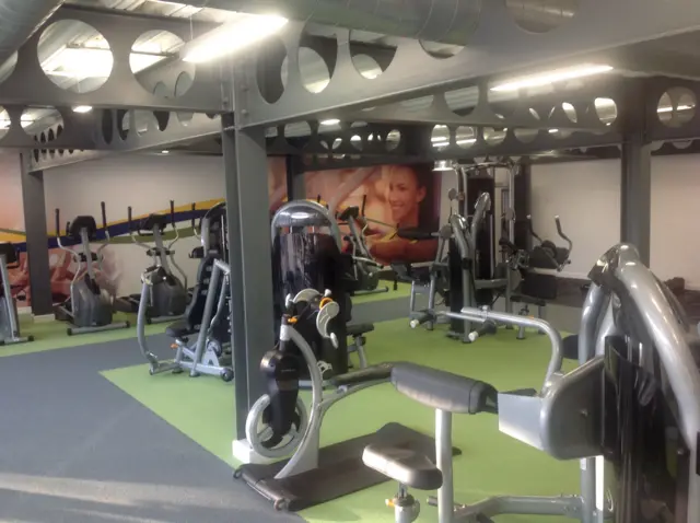 The gym at Wymondham Leisure Centre