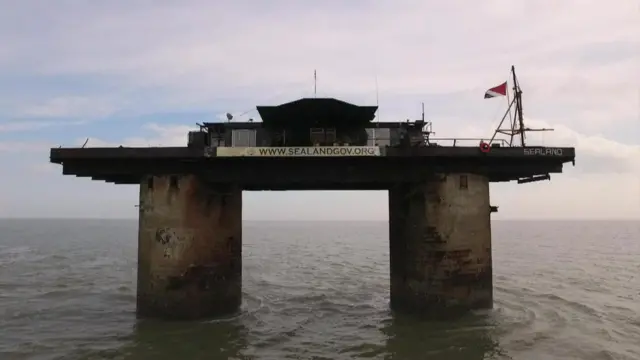 The offshore platform known as Sealand