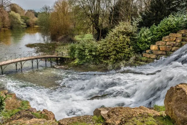 Grand Cascade at Blenheim Palace