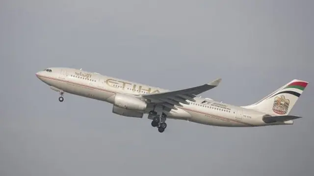 Etihad plane