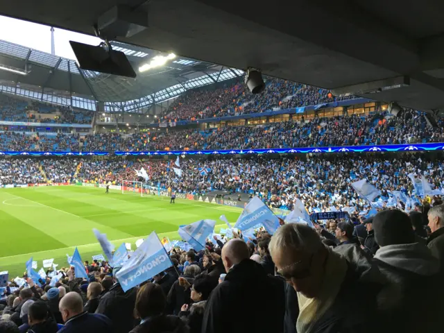 City fans