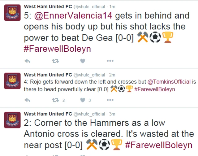 West Ham Twitter