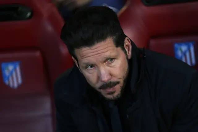 Atletico Madrid boss Diego Simeone