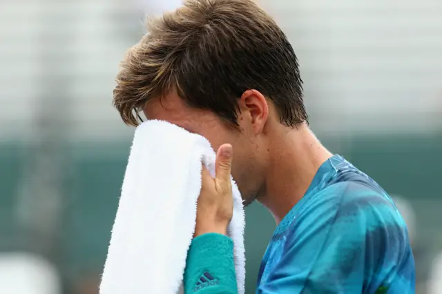 Aljaz Bedene of Great Britain