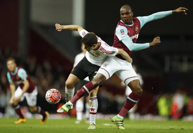 Ander Herrera and Angelo Ogbonna