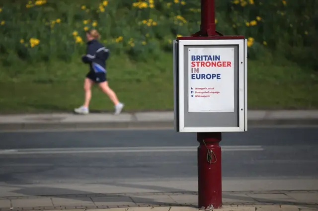 Britain Stronger In campaign poster