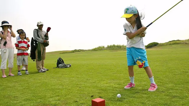 China golf fan