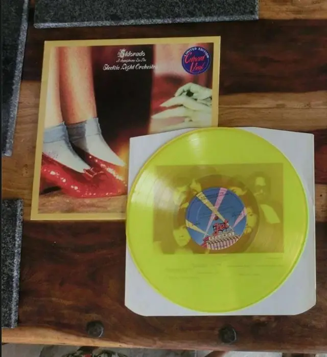 Yellow vinyl