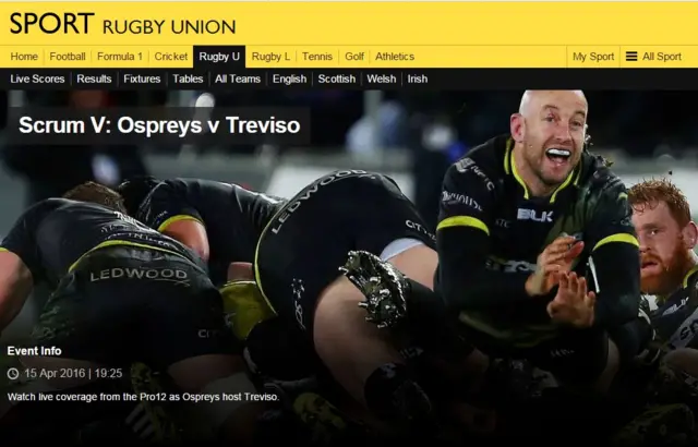 Scrum V live page