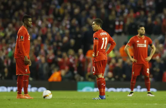 Divock Origi and Roberto Firmino